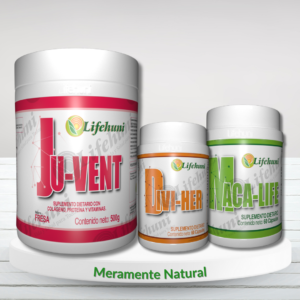 DIVIHER + MACA LIFE + JUVENT – BAJA DE PESO SIN FLACIDEZ