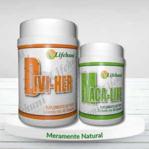 DIVIHER + MACA LIFE – BAJA PESO, QUEMA GRASA, ACELERA METABOLISMO Y REDUCE LA ANSIEDAD.
