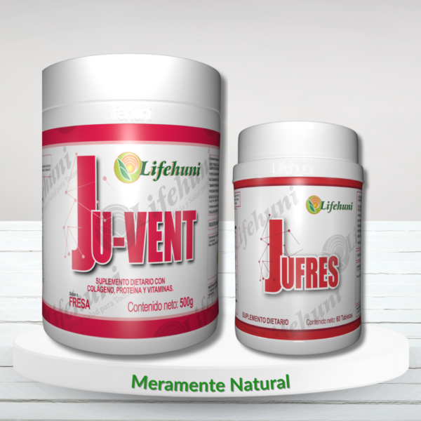 JUFRES + JUVENT – NUTRE PIEL, CABELLO Y UÑAS